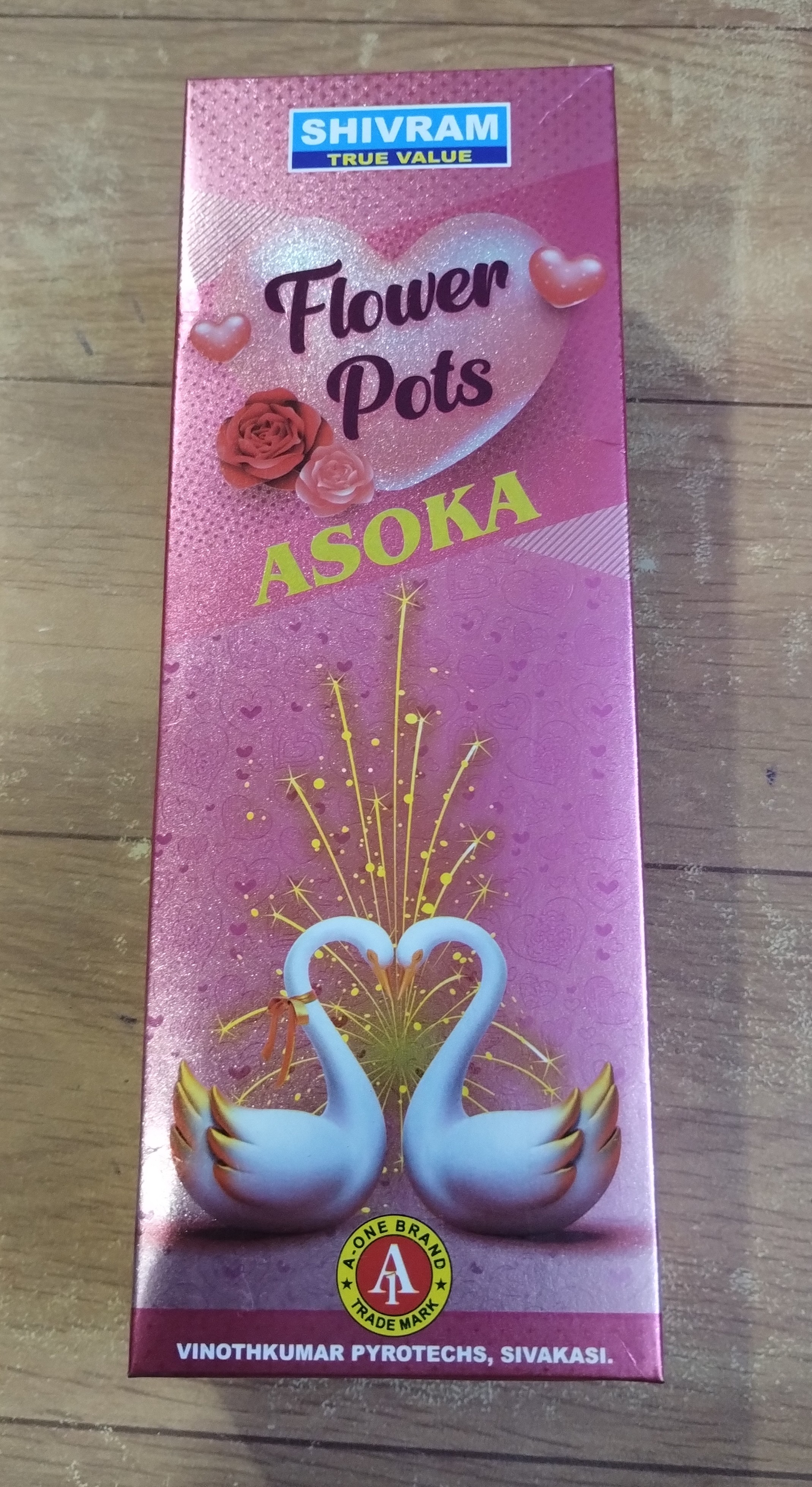 CL crackers FLOWER POTS